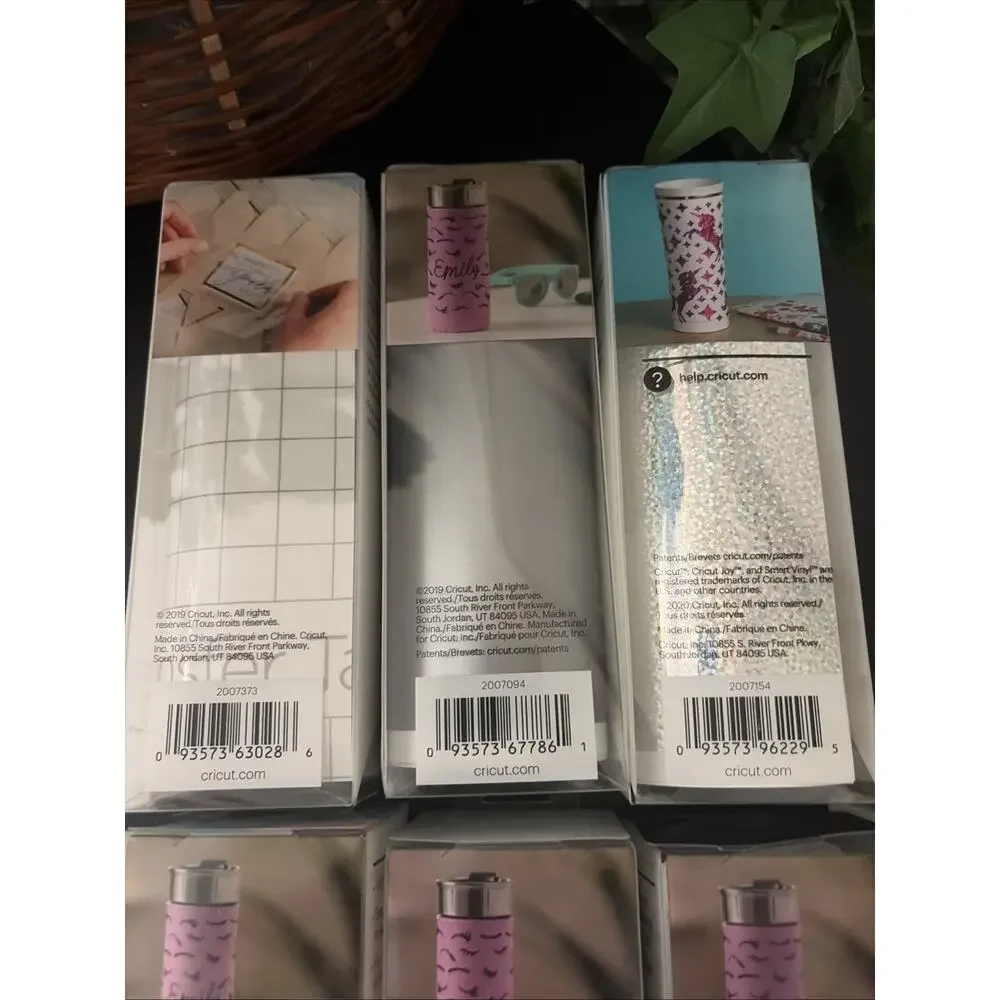 Cricut Joy Smart Vinyl Assorted. Brand New Lot Of 7 (226)